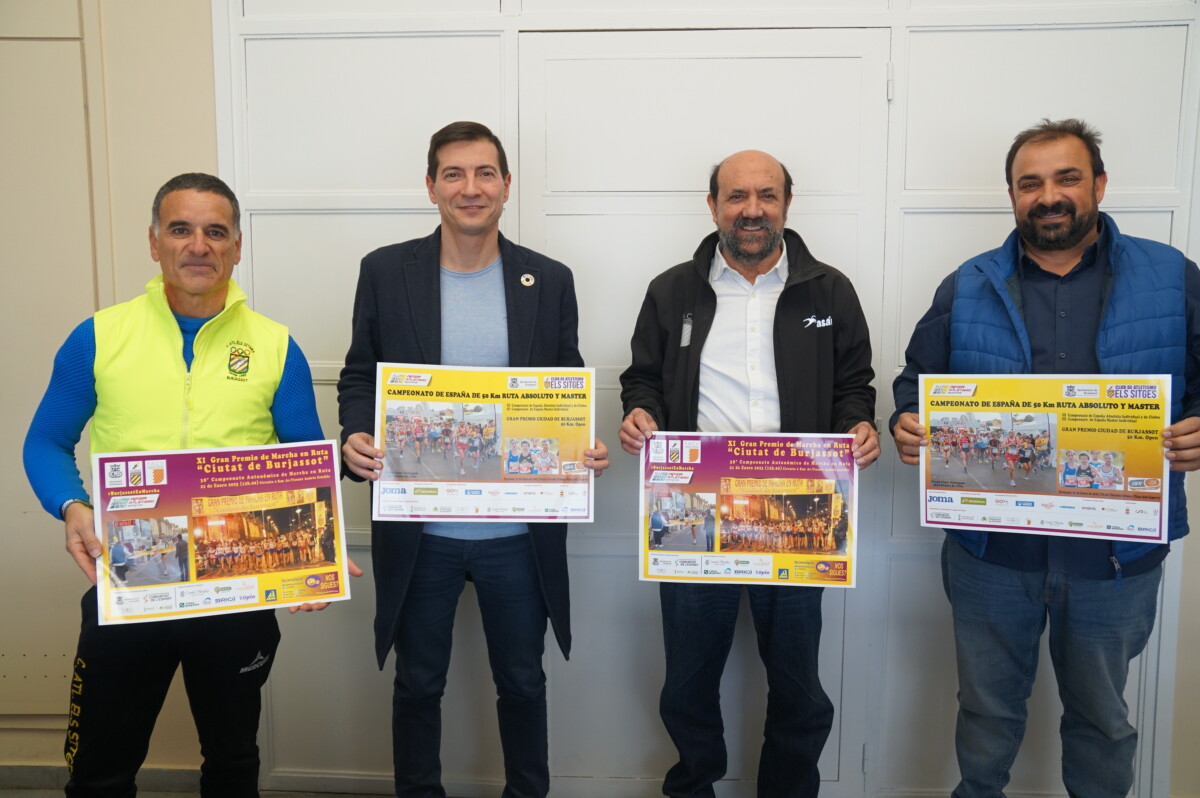 Presentación atletismo enero 2023 Burjassot